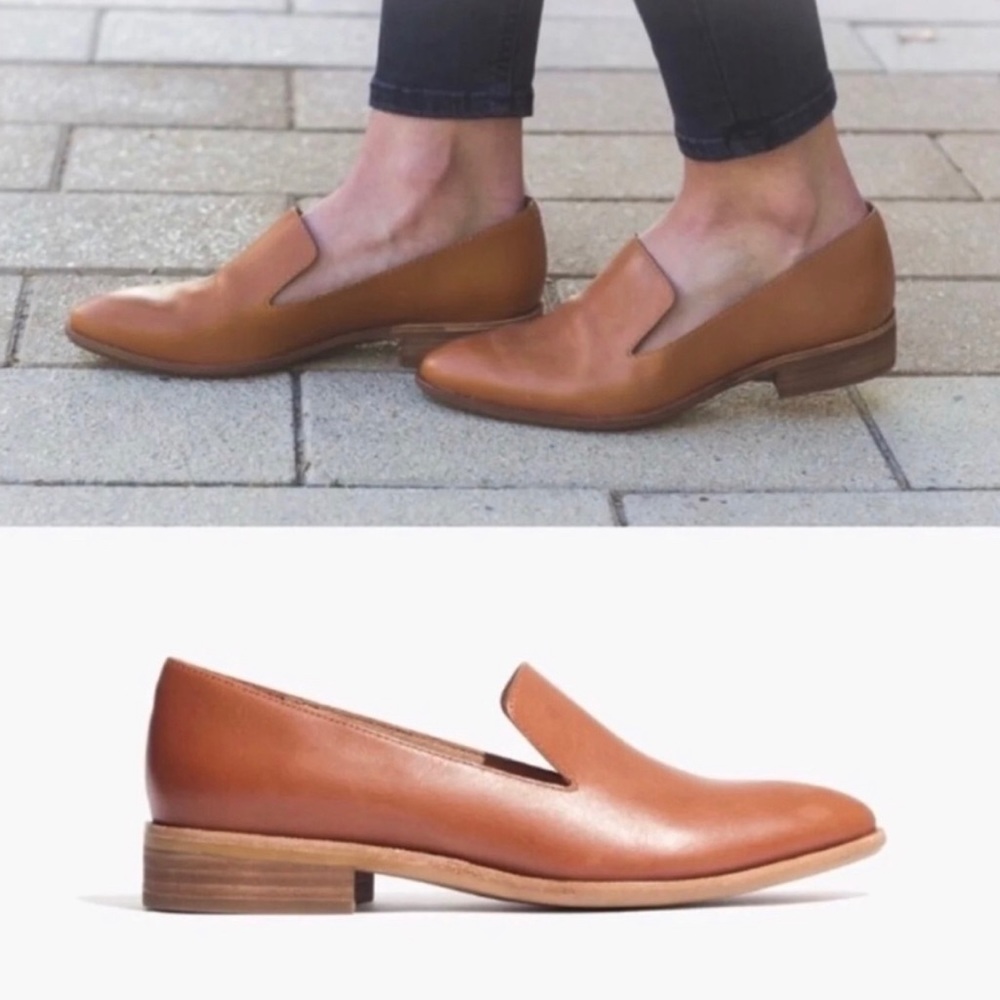 Madewell Orson Loafers in Camel